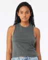 BELLA + CANVAS® Racerback Crop Tank Top For Adult - 6682