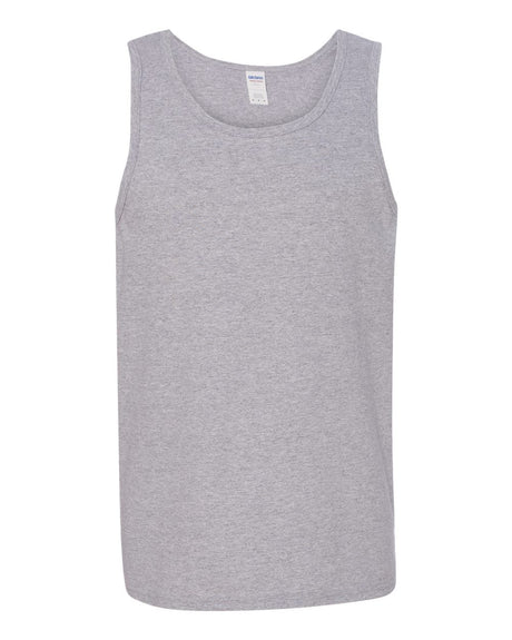 Gildan Men's Heavy Cotton Tank Top 5200 | Classic Sleeveless Cotton Shirt