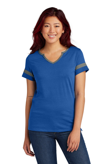 Sport-Tek® Women's Short Sleeve Halftime Notch Neck Tee