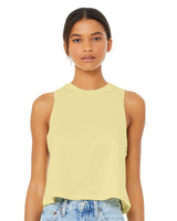 BELLA + CANVAS® Racerback Crop Tank Top For Adult - 6682
