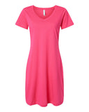 Women's Fine Jersey V-Neck Coverup