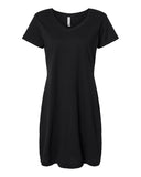 Women's Fine Jersey V-Neck Coverup