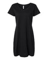 Women's Fine Jersey V-Neck Coverup