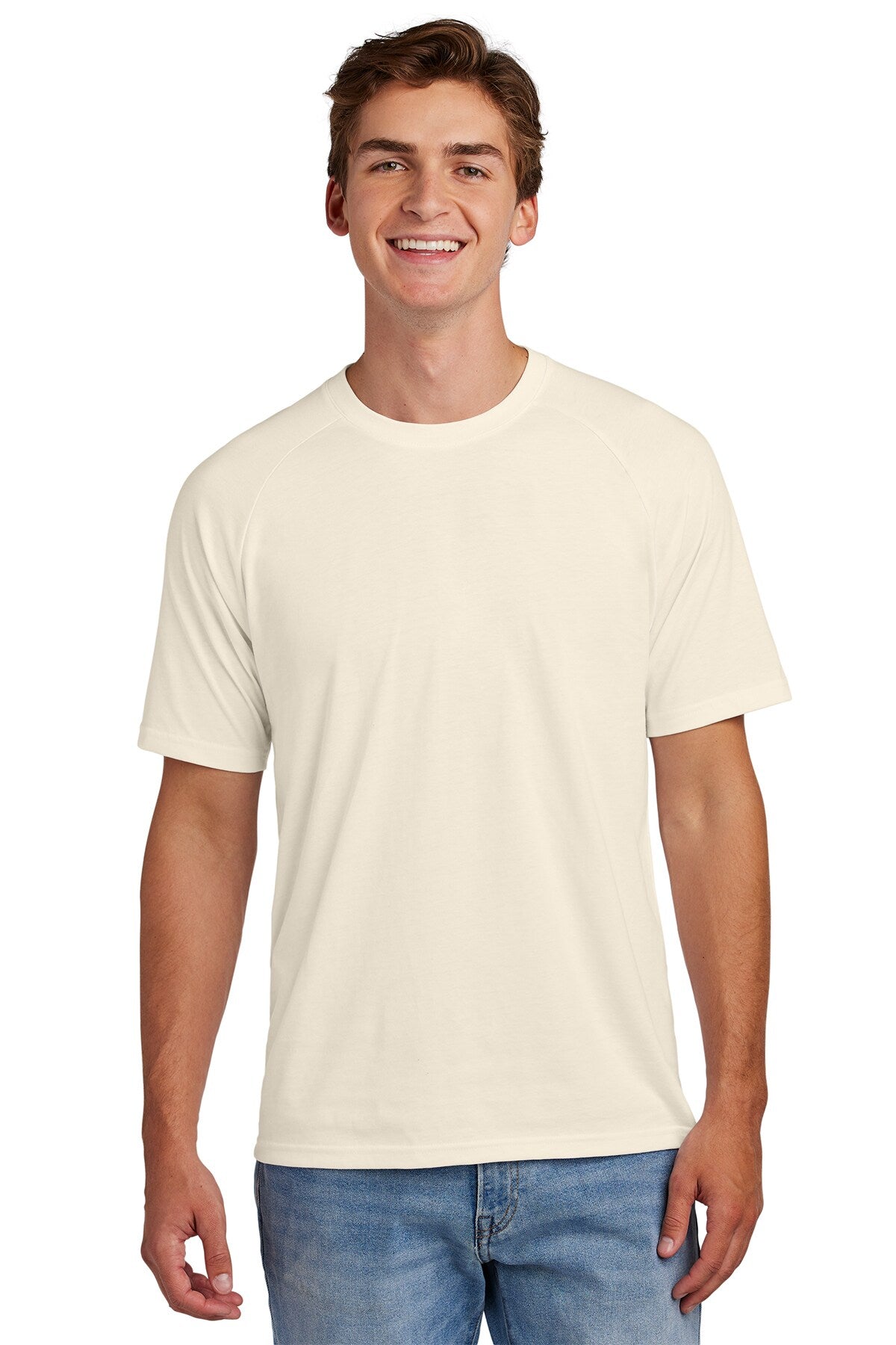 Sport-Tek® Crew Neck Short Sleeve Halftime Raglan Tee