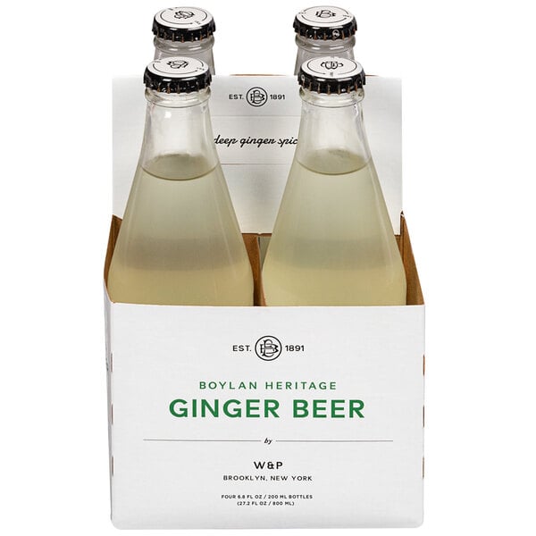 Boylan Bottling Co. 6.8 fl. oz. Heritage Ginger Beer Mixer - 24/Case