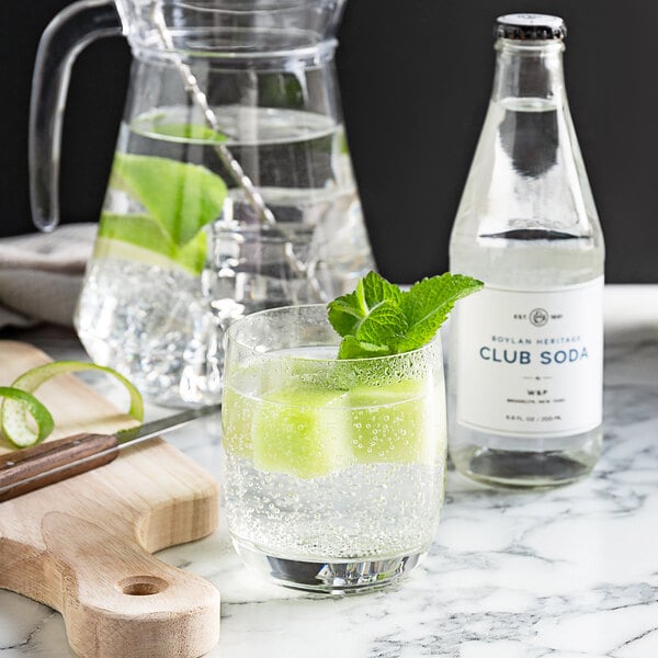 Boylan Bottling Co. 6.8 fl. oz. Heritage Club Soda - 24/Case