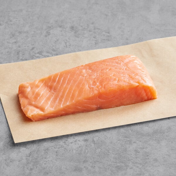 Rastelli's 8 oz. Faroe Island Salmon Fillet Portion - 10/Case