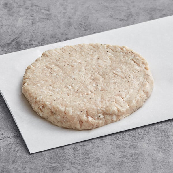 Rastelli's 8 oz. All-Natural Turkey Burger - 20/Case