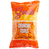 Good's Crunchy Cheese Curls 7 oz. - 15/Case