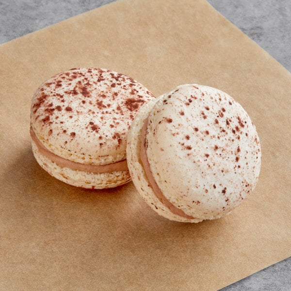 Macaron Centrale Tiramisu Macaron - 50/Pack