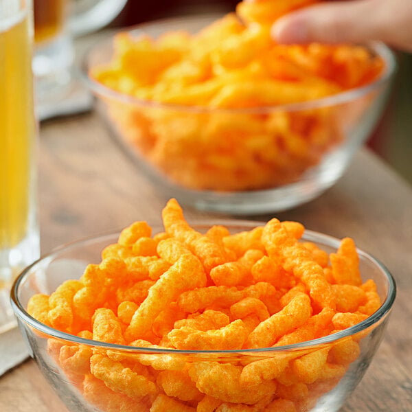 Good's Crunchy Cheese Curls 7 oz. - 15/Case