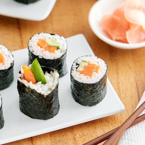 Green Seaweed Sushi Nori 100 ct. - 20/Case