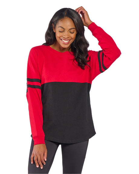 Boxercraft® Ladies Oversized Pom Pom Jersey Fleece