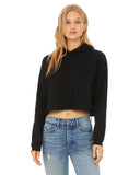 BELLA + CANVAS® Ladies Cropped Fleece Long Sleeve Hoodie