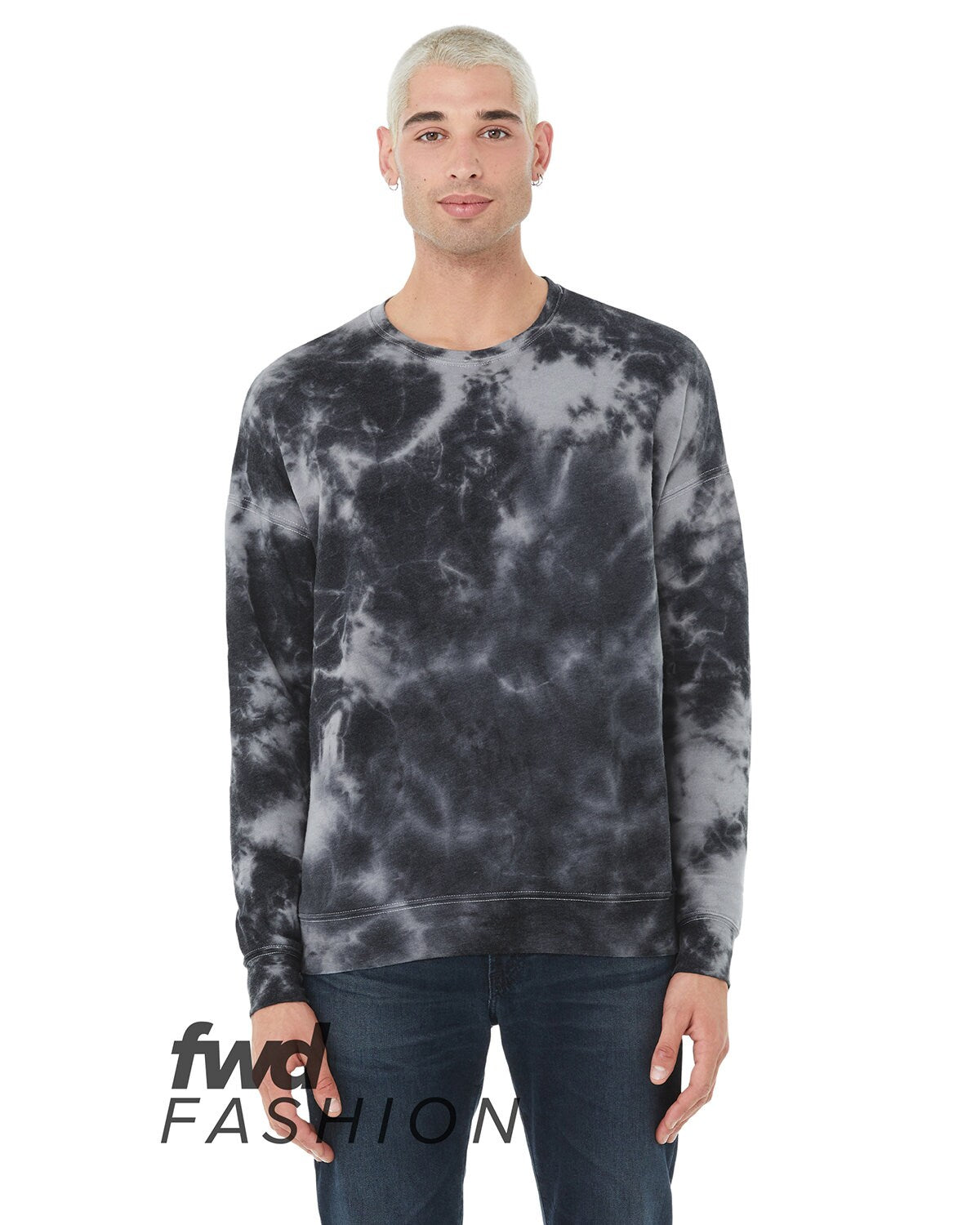 Bella + Canvas® Unisex Tie-Dye Pullover Sweatshirt