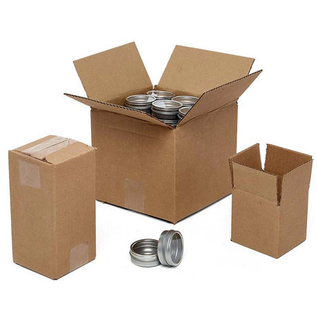 Versatile 6" x 6" x 4" Shipping Boxes