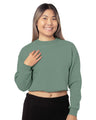 Bayside ® Ladies USA Made Cropped Crewneck Sweatshirt