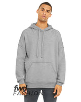 Bella + Canvas® Unisex Raw Seam Hooded Sweatshirt