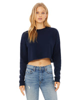 Bella + Canvas® Ladies Cropped Fleece Crew