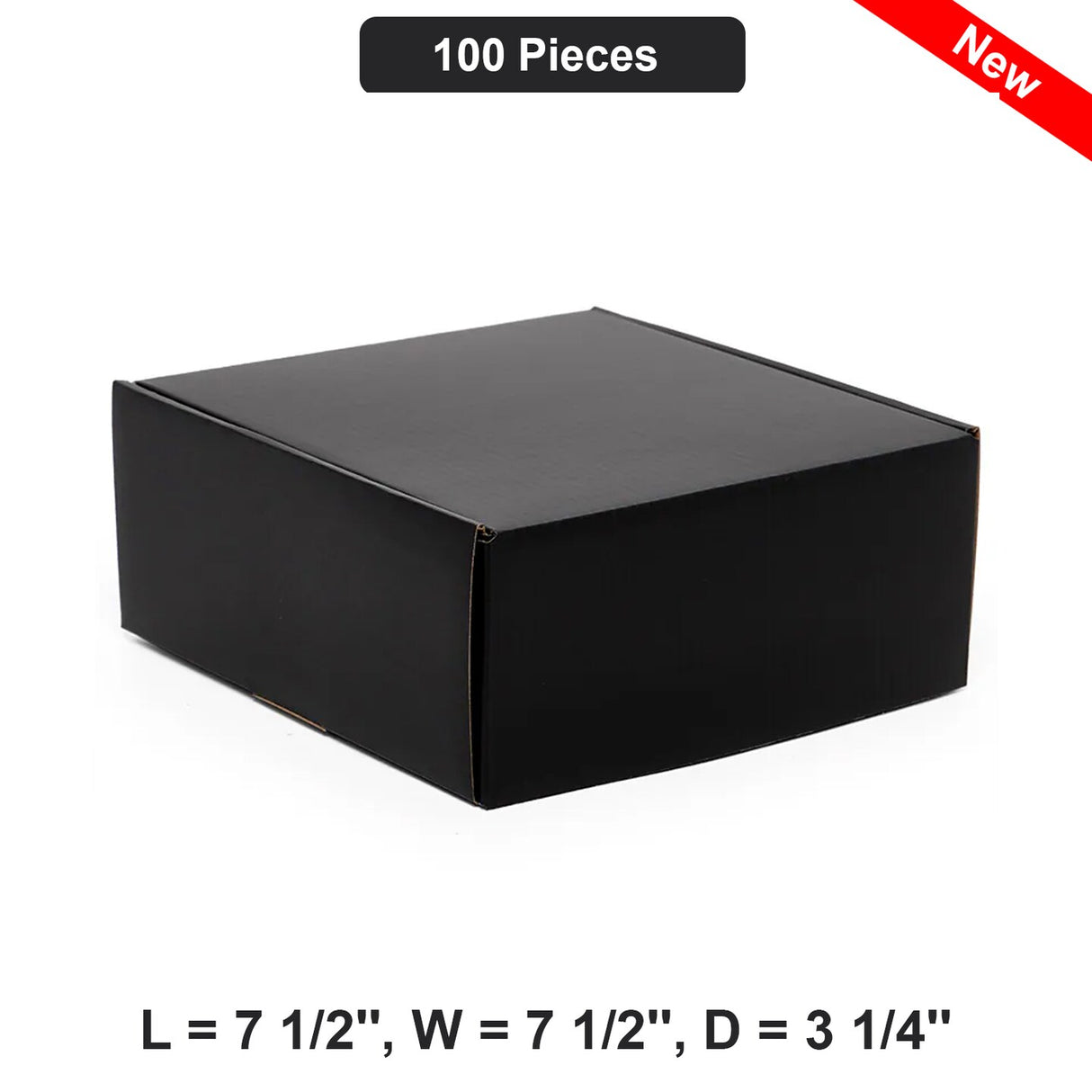 Sturdy Mailing Boxes Ideal for Secure Shipping 7.5" x 7.5" x 3.25"