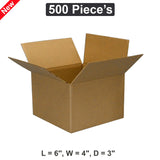 Compact Packaging Solution 6"x4"x3" Boxes
