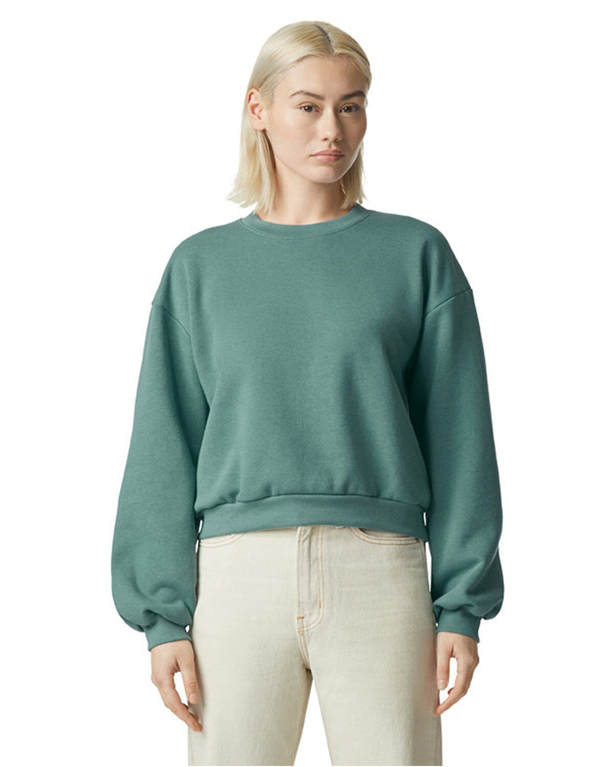 American Apparel® Ladies ReFlex Fleece Crewneck Sweatshirt