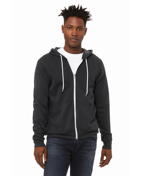 Bella + Canvas® Sponge Fleece Full-Zip Hoodie Sweatshirt