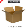 Corrugated Boxes Compact & Durable Packaging 4"x4"x4"