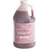 Pure Craft Beverages Blackberry Lemonade 5:1 Beverage Concentrate 1/2 Gallon - 6/Case