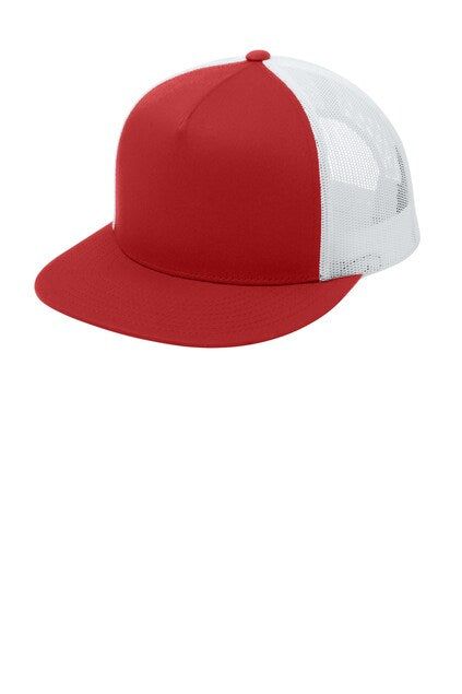 Sport-Tek® YP Classics 5-Panel Classic Trucker Mesh Back Cap