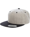 YP Classics® Flat Visor Classic Two-Tone Snapback Cap