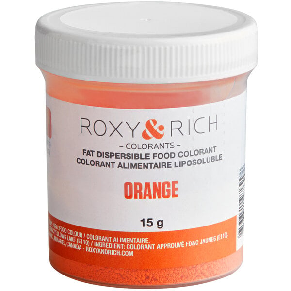 Roxy & Rich Orange Fat Dispersible Dust 15 grams