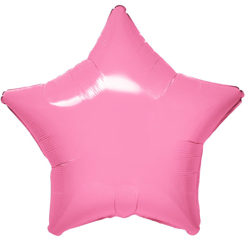 Foil Balloon 19 Inch Star Rose