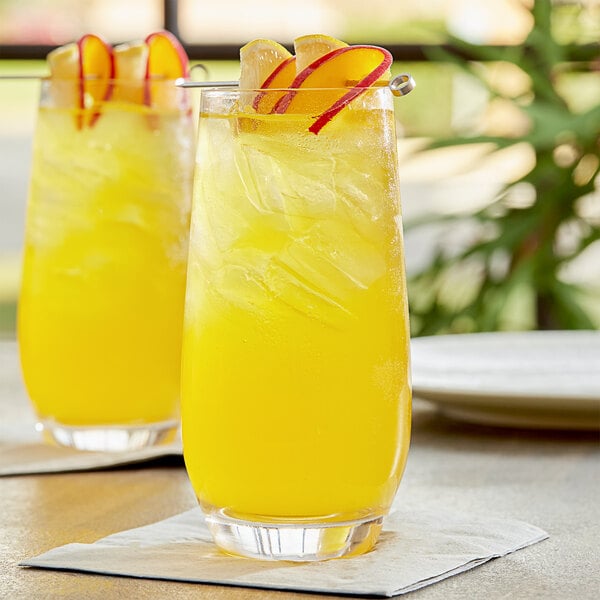 Pure Craft Beverages Mango Lemonade 5:1 Beverage Concentrate 1/2 Gallon - 6/Case