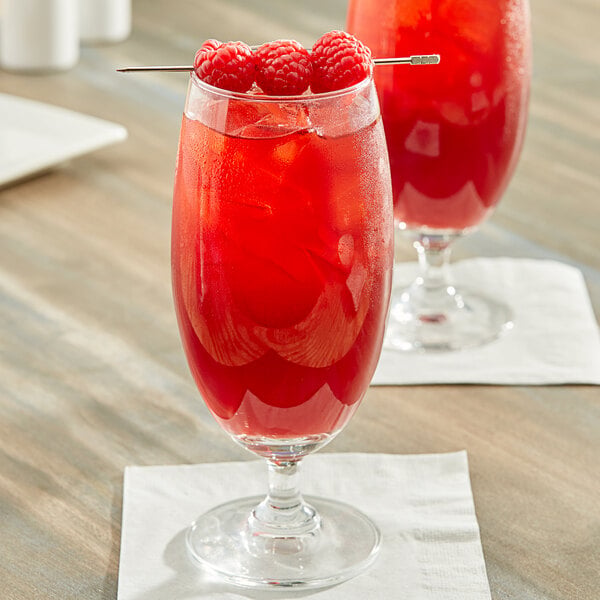 Pure Craft Beverages Raspberry Hibiscus Tea 5:1 Beverage Concentrate 1/2 Gallon - 6/Case
