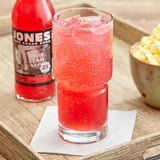Jones Strawberry Lime Soda 12 oz. - 24/Case