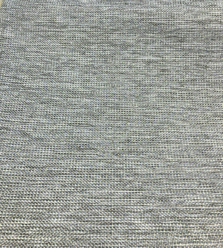 P Kaufmann Eon Chenille Upholstery Fabric - Smoke Silver Tweed, 56" Width (1 Yard)