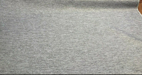P Kaufmann Eon Chenille Upholstery Fabric - Smoke Silver Tweed, 56" Width (1 Yard)