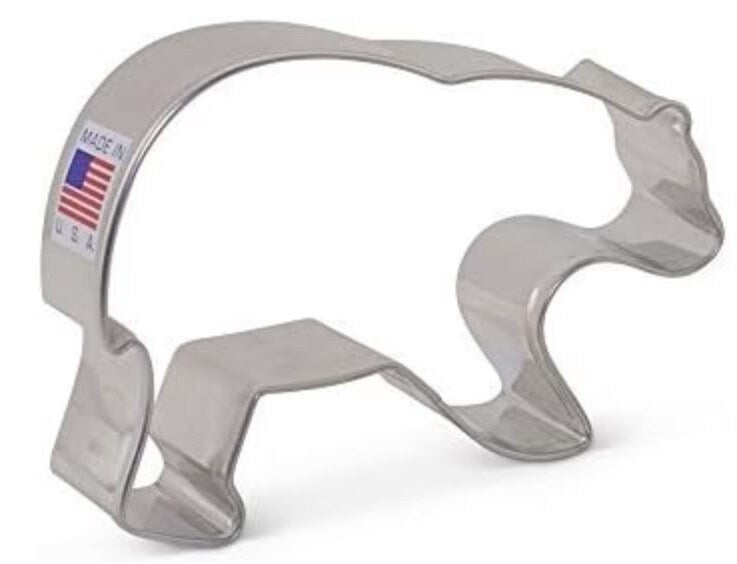 Ann Clark Bear Cookie Cutter, 3.5" Full Body