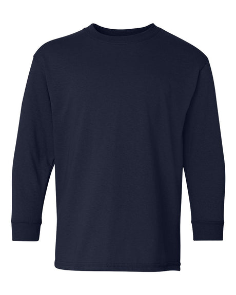 Gildan® Heavy Cotton Youth Crew Neck Long Sleeve T-Shirt