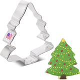 Ann Clark Christmas Evergreen Pine Tree Cookie Cutter 4"