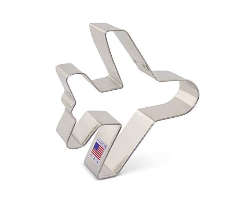 Ann Clark Airplane Cookie Cutter, 4"