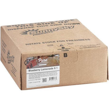 Pure Craft Beverages Blueberry Lemonade Beverage Syrup 2.5 Gallon Bag in Box