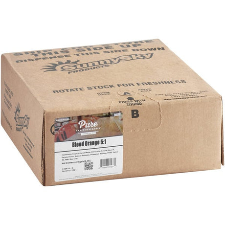 Pure Craft Beverages Blood Orange Beverage / Soda Syrup 2.5 Gallon Bag in Box