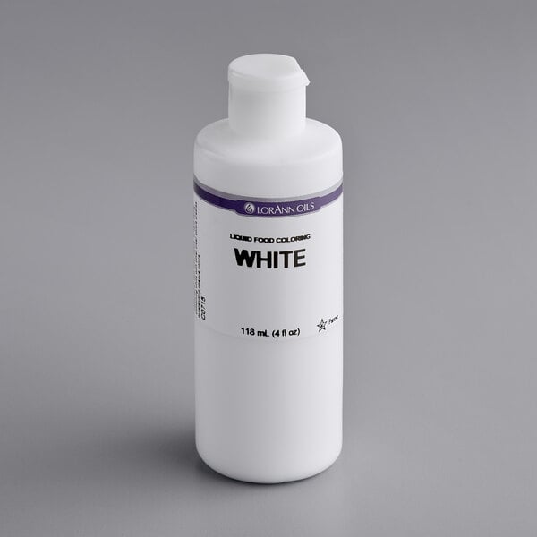 LorAnn Oils White Liquid Gel Food Coloring - 4 fl. oz.