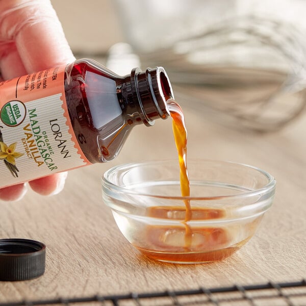 LorAnn Oils Organic Madagascar Vanilla Extract - 4 fl. oz.