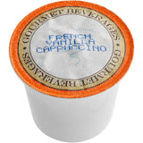 Caffe de Aroma French Vanilla Cappuccino Single Serve Cups - 24/Box