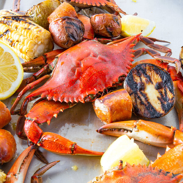 Chesapeake Crab Connection Large/Extra Large 6" - 7" Non-Seasoned Steamed Blue Crab - 1 Bushel
