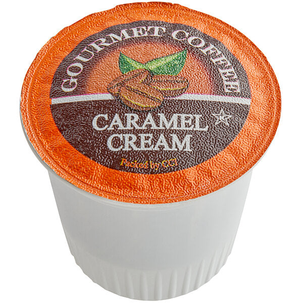 Caffe de Aroma Caramel Cream Coffee Single Serve Cups - 12/Box
