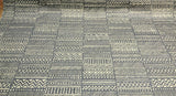 P Kaufmann Studio Bamako Stripe Nightfall Chenille Fabric - Nightfall Stripe, 54" Width (1 Yard)